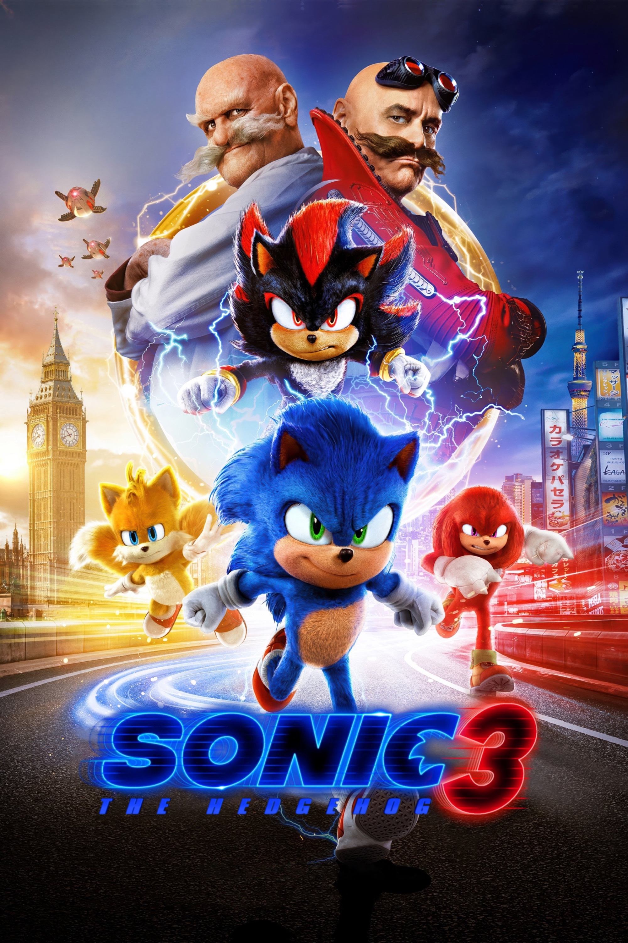 Poster Sonic the Hedgehog 3