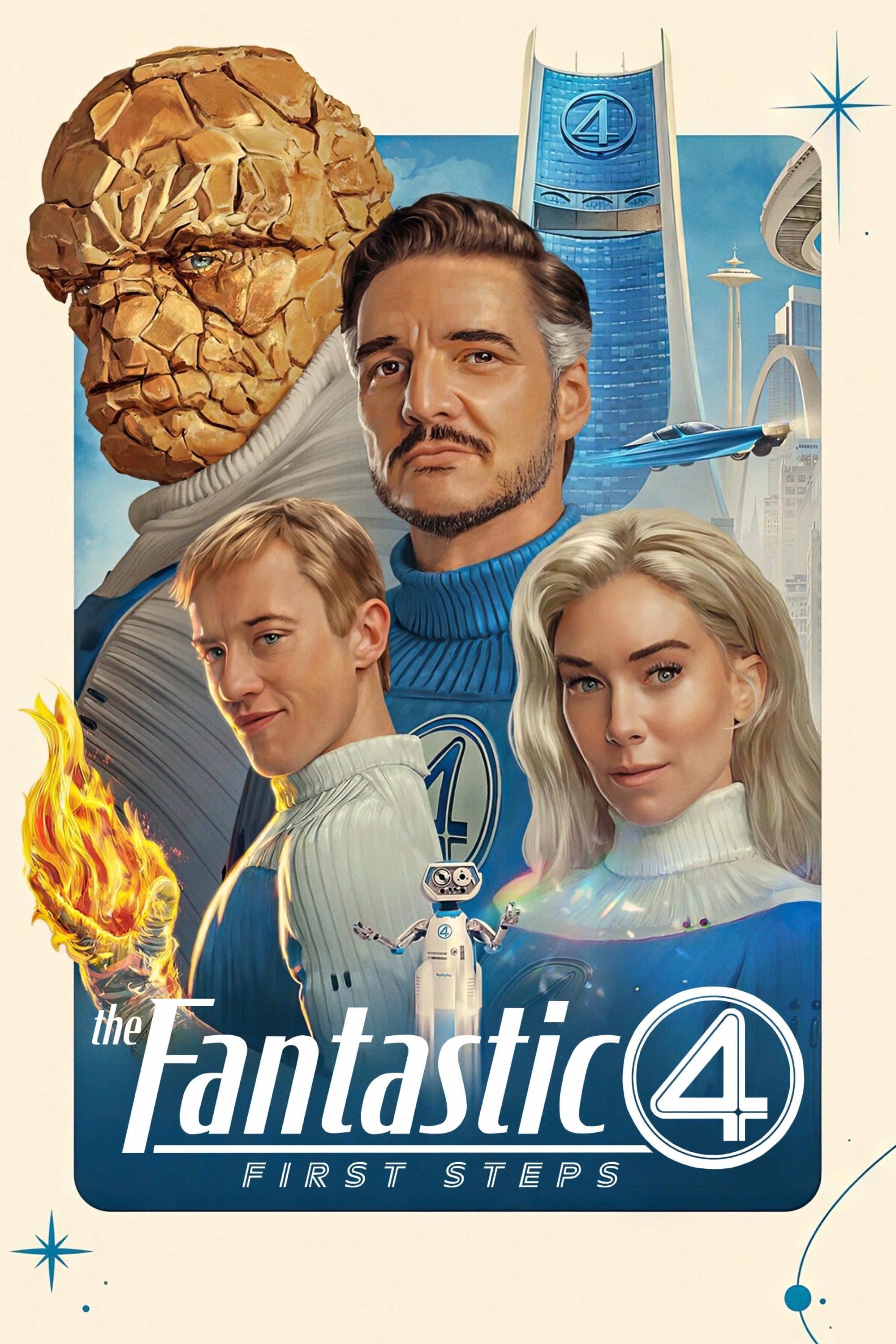 Poster The Fantastic 4: First Steps